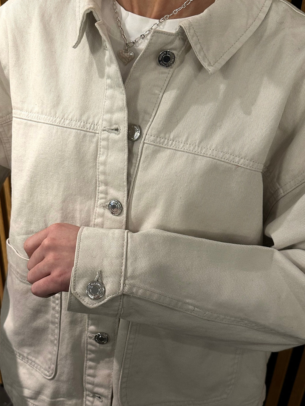 VMJAMIE Denim Jacket - Birch