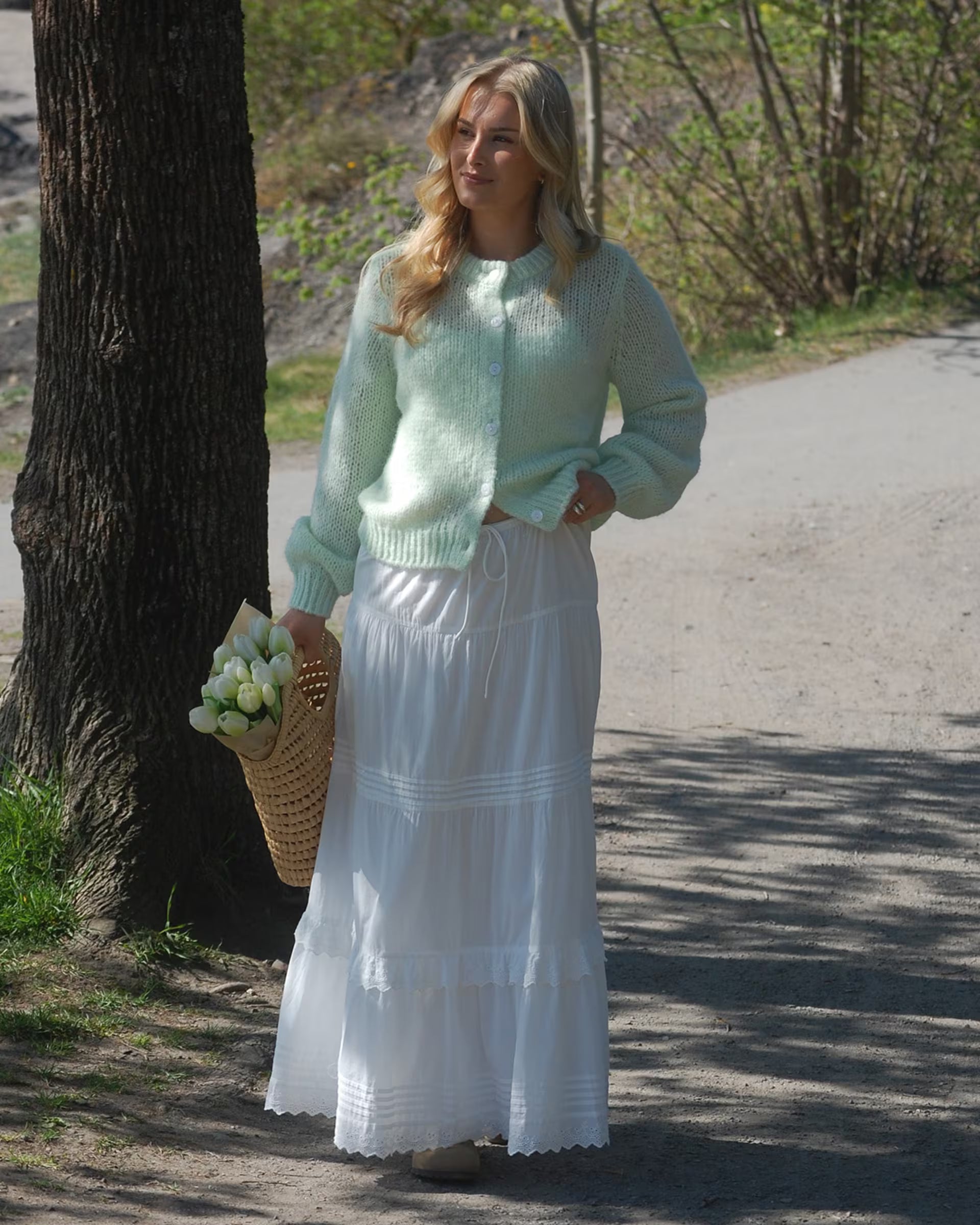 VMWILO Knitted Cardigan - Seacrest