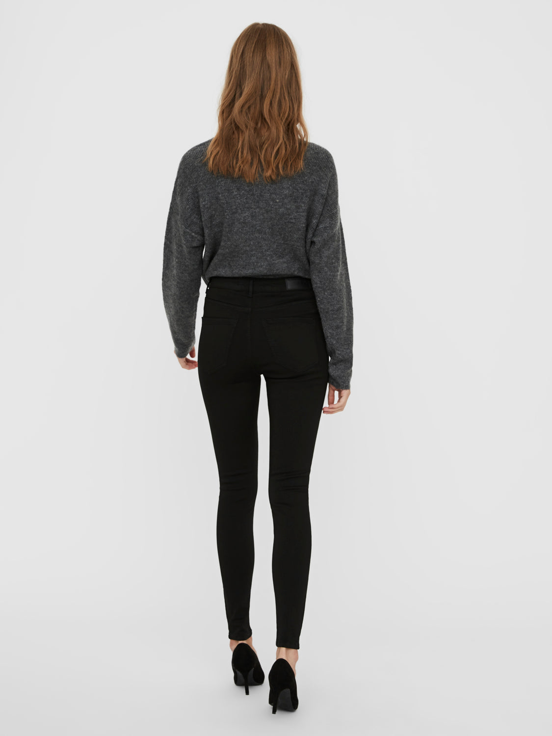 VMSOPHIA skinny Pants - Black